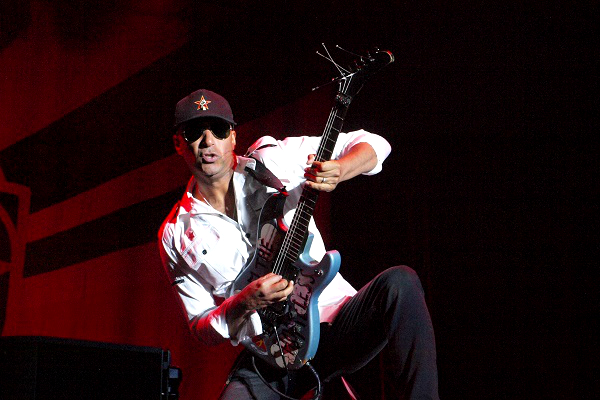 Tom Morello (pictured) of Rage Against the Machine performing live at Louder than Life festival.