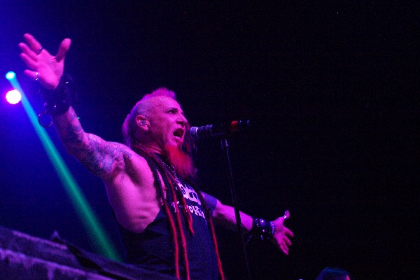 Chad Gray and Hellyeah performing at 20 Monroe Live in Grand Rapids in August of 2019.