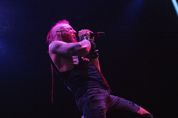 Chad Gray of Mudvayne and Hellyeah performing live.