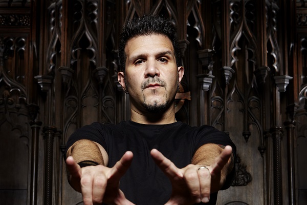Promo photo of Charlie Benante of Anthrax.