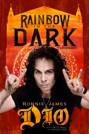 Ronnie James Dio, "Rainbow in the Dark," book cover