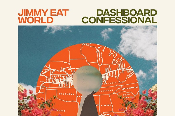 Jimmy Eat World and Dashboard Confessional Tour Poster