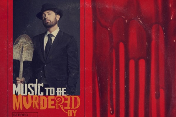 Eminem, "Music to be Murdered By" album art