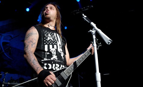 Matthew Tuck of Band Bullet for My Valentine Sings Editorial