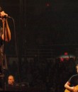 Pearl Jam frontman Eddie Vedder performing live at Joe Louis Arena in Detroit.