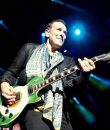 Vivian Campbell of Def Leppard performing live at DTE Energy Music Theatre in Clarkston, Michigan.