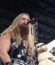 Zakk Wylde performing live at OzzFest with Black Label Society.