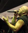 Disturbed vocalist David Draiman performing live in Mount Pleasant, Michigan, and Soaring Eagle Casino and Resort.