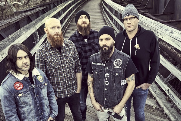 Promo image of metalcore band Killswitch Engage.