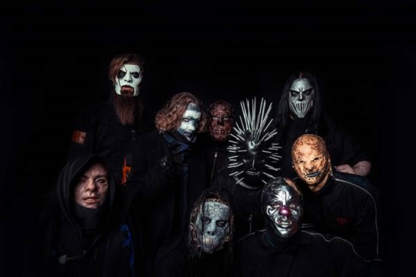 Slipknot promo photo.