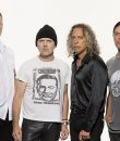 Metallica press photo, featuring James Hetfield, Lars Ulrich, Kirk Hammett and Robert Trujillo.