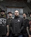 Hatebreed promo photograph of the full band.