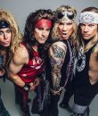 Steel Panther frontman Michael Starr spoke with Anne Erickson of Audio Ink about the upcoming drive-in concerts, how livestream performances have helped the band stay connected with fans during quarantine, the status of new Steel Panther music and if he would ever do a collaboration with the feuding Sebastian Bach and Chris Jericho.