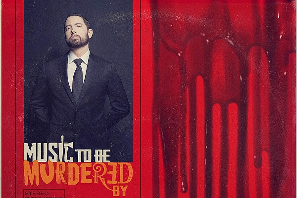 Eminem, "Music to be Murdered By" album cover.
