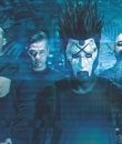 Static-X, pictured from left to right: Ken Jay (drums), Koichi Fukuda (guitars), Xer0 (vocals), Tony Campos (bass).