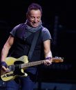 Bruce Springsteen performing live in Detroit, Michigan.