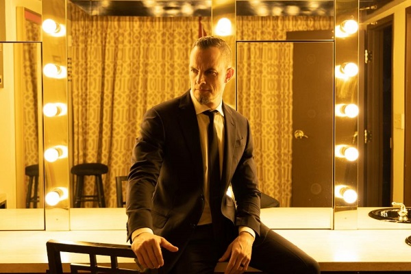 Mark Tremonti in Frank Sinatra Dressing Room by Chuck Brueckmann