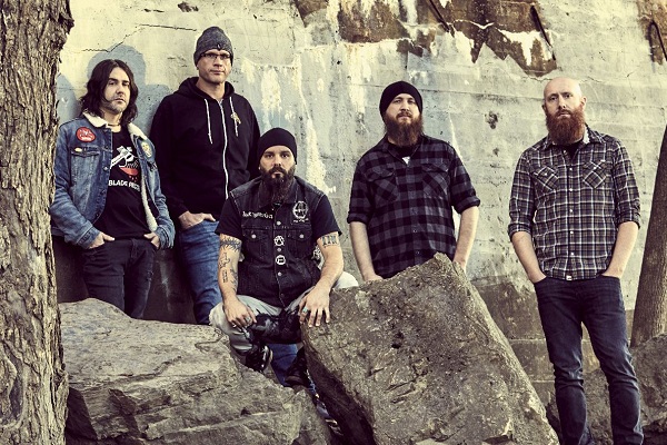 Promo image of metalcore band Killswitch Engage.