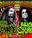 Rob Zombie and Alice Cooper tour poster