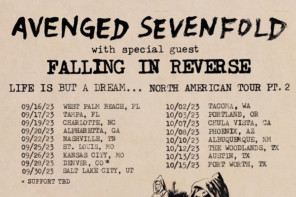 Avenged Sevenfold: North American Tour with Alexisonfire in
