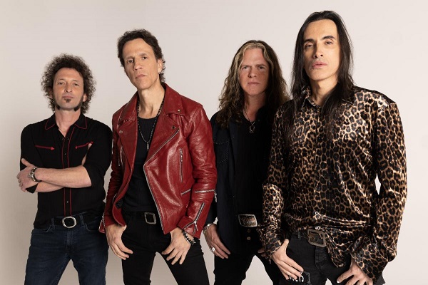 Promo image of the rock band Extreme.