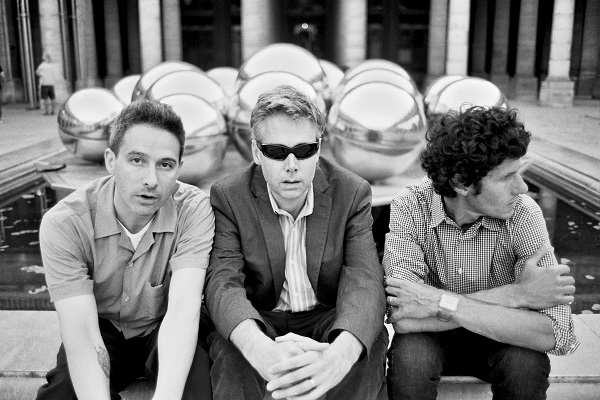 Black and white image of Beastie Boys.