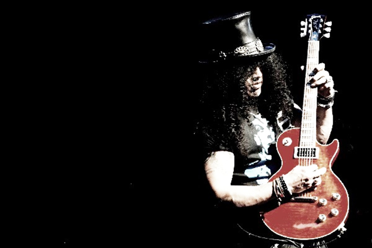 Image of Slash from Guns N' Roses.
