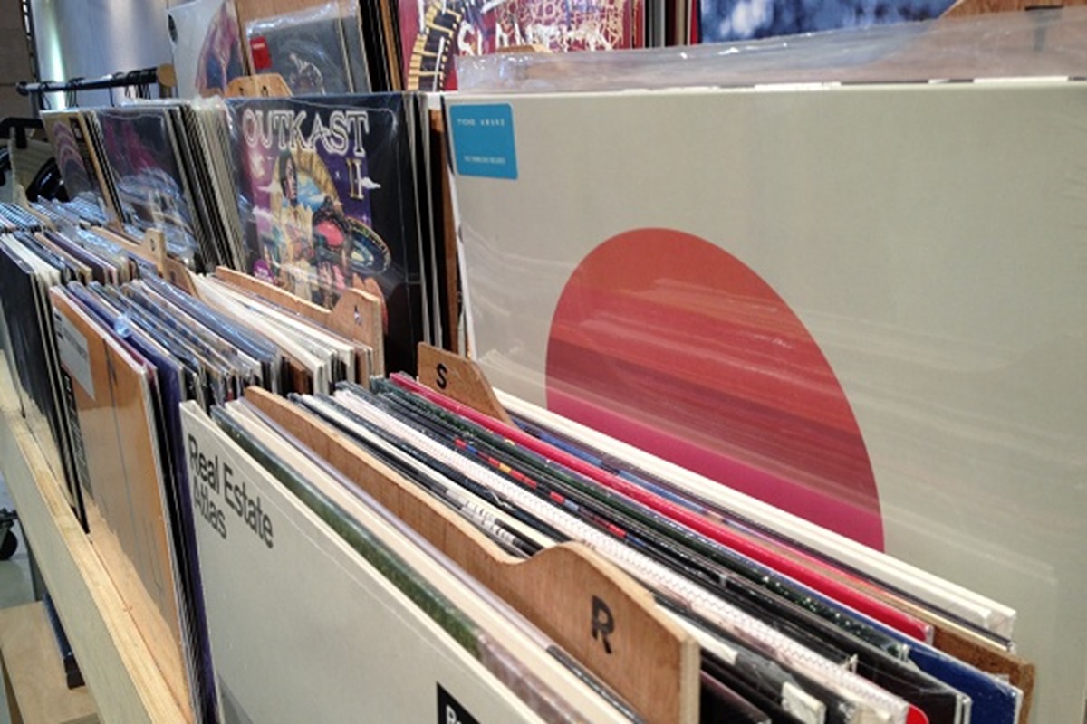 Image of vinyl records.
