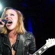 Live photo of Lzzy Hale performing at Pine Knob in Michigan.