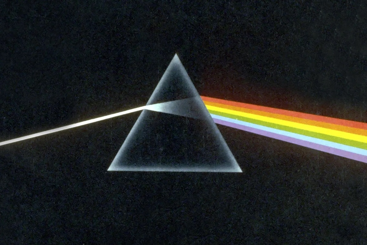 Pink Floyd, "Dark Side of the Moon" album cover.