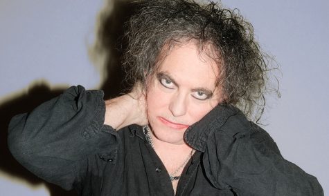 The Cure vocalist Robert Smith.