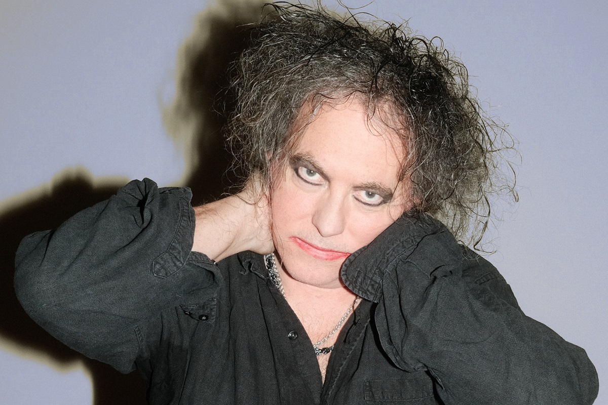 The Cure vocalist Robert Smith.