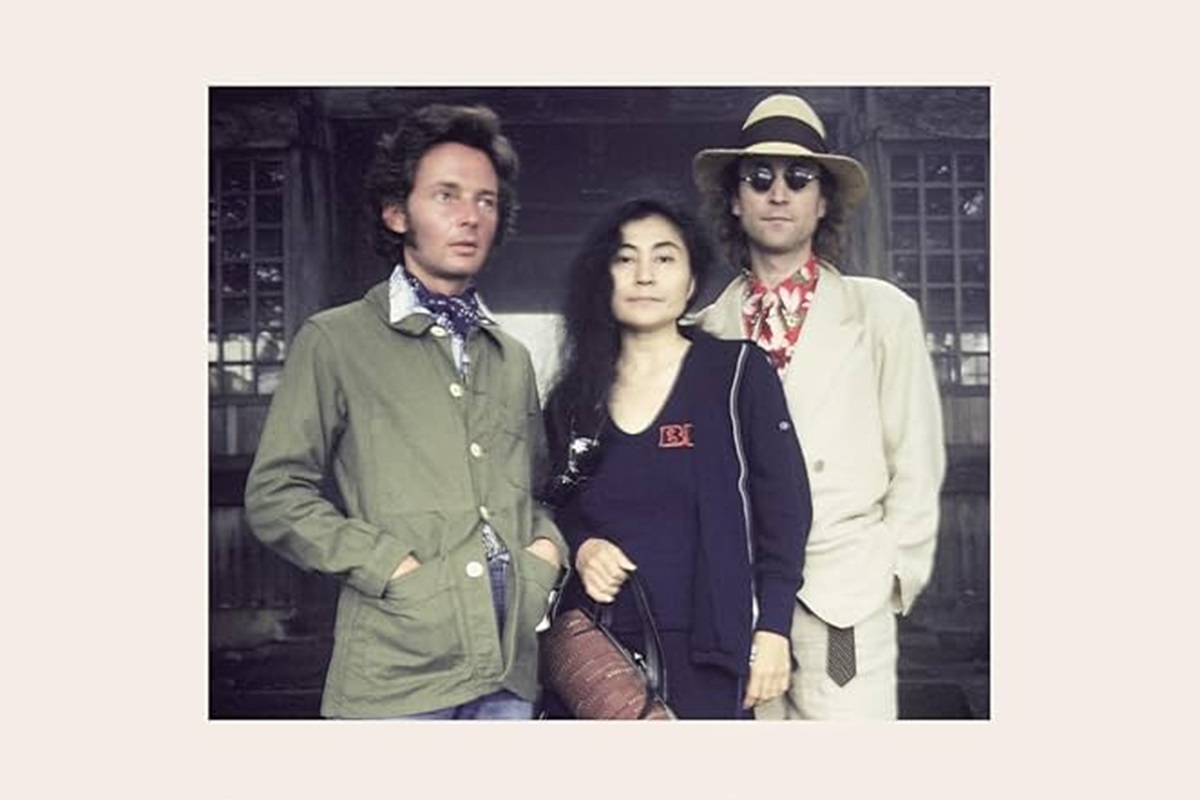 "We All Shine On: John, Yoko and Me" book cover.