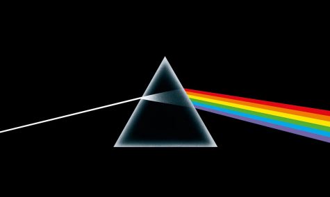 Pink Floyd, "Dark Side of the Moon" album cover.