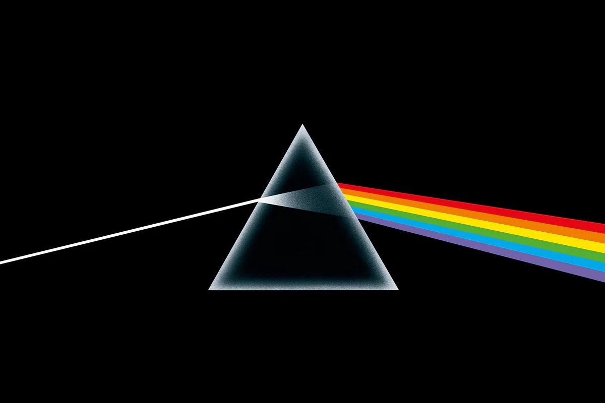 Pink Floyd, "Dark Side of the Moon" album cover.