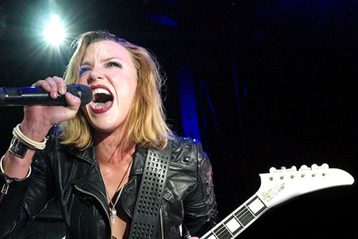 Halestorm singer Lzzy Hale