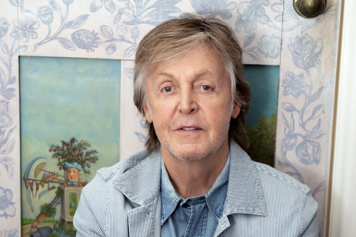Paul McCartney of the Beatles.