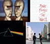 Pink Floyd album covers.