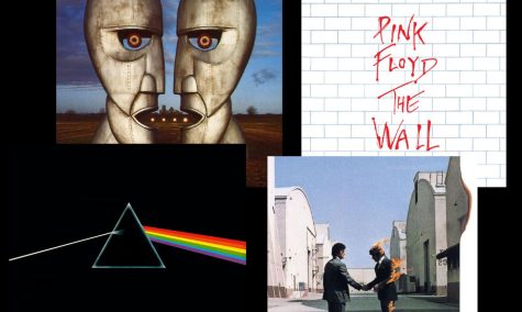 Pink Floyd album covers.