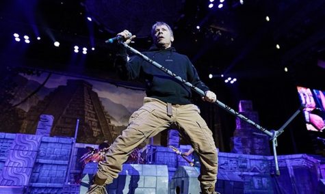 Bruce Dickinson of Iron Maiden.