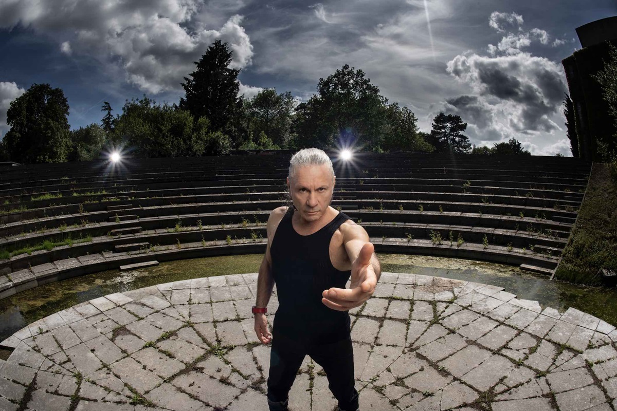 Bruce Dickinson of Iron Maiden.