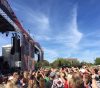 Outside summer music festival.