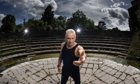 Bruce Dickinson of Iron Maiden.