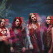 Heavy metal band Kittie.