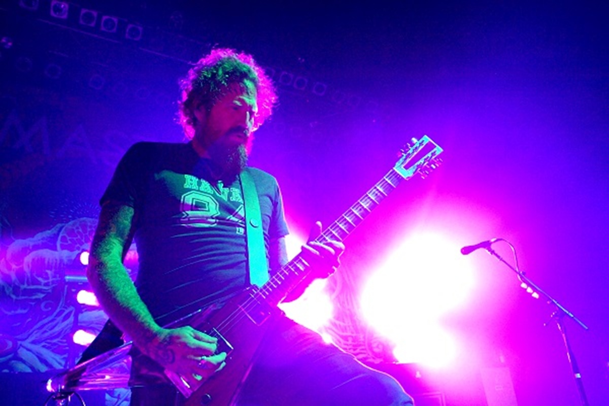Mastodon guitarist Brent Hinds.