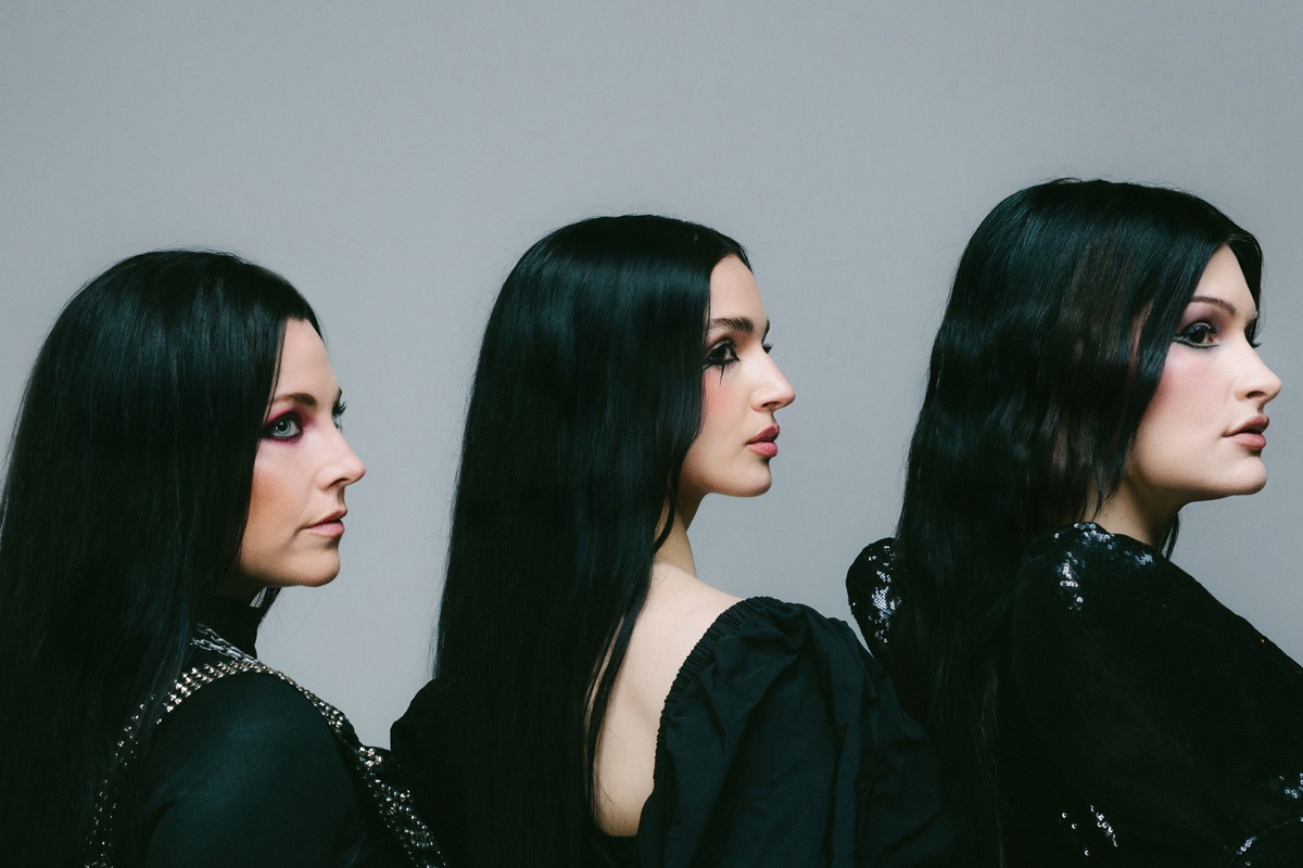 Evanescence's Amy Lee, Poppy and Courtney Courtney LaPlante.