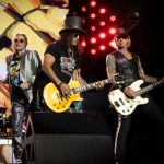 The rock band Guns N' Roses. Guns N' Roses' "Live Era '87–'93" reissue drops on November 21, 2025. Each track hits like a sonic uppercut, with no filler in sight.